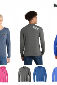 FFX Villa ES 60th Tri blend LS (hood) Tee